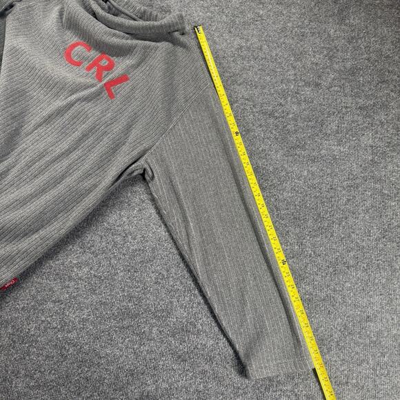 Ralph Lauren Chaps Pullover Sweater Fleece Large Embroidered Logo CRL Size L Y2K - Picture 8 of 8